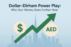 Dollar–Dirham Power Play Why Your Money Goes Further Now