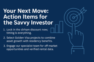 Your Next Move Action Items for the Savvy Investor