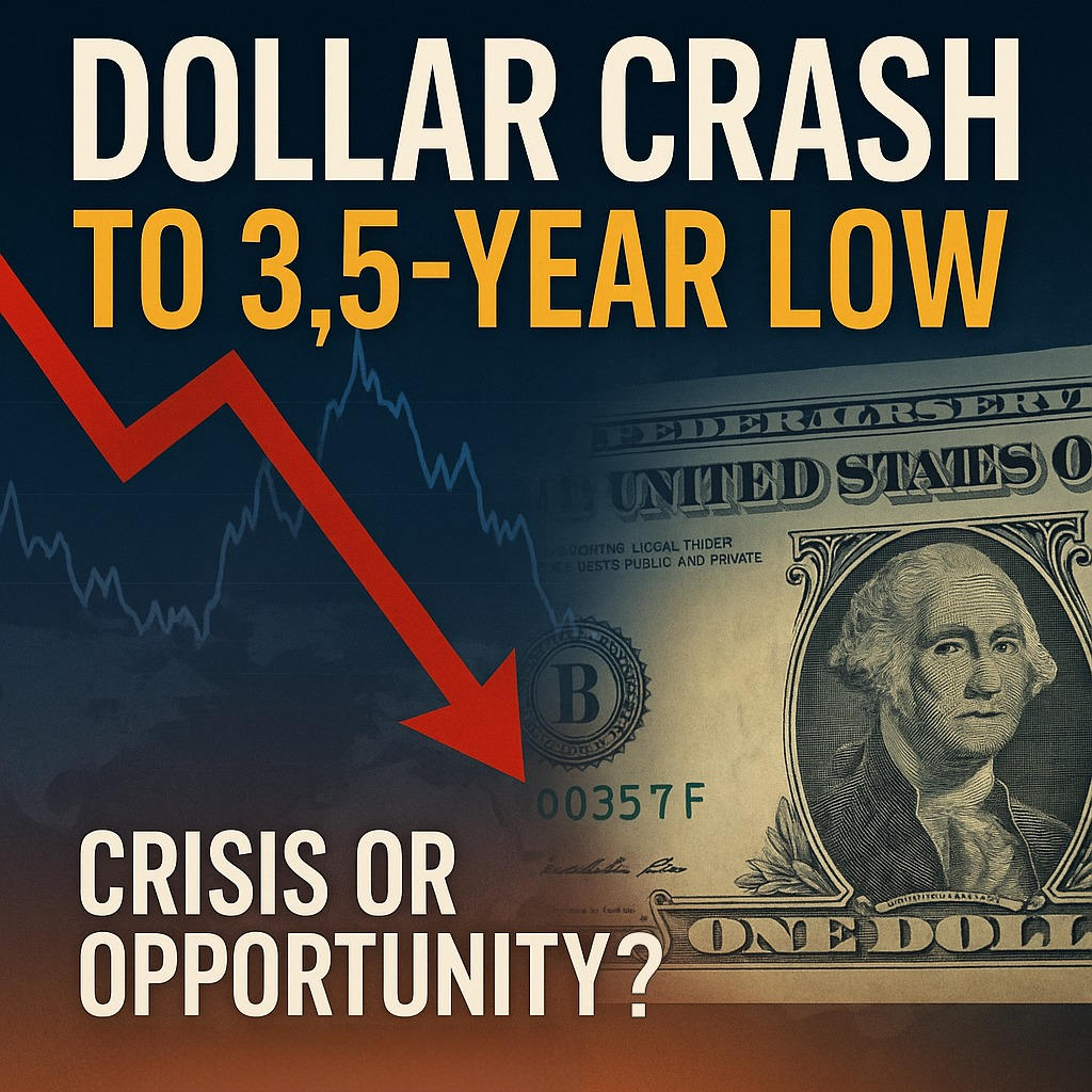 Dollar Crash to 3.5-Year Low