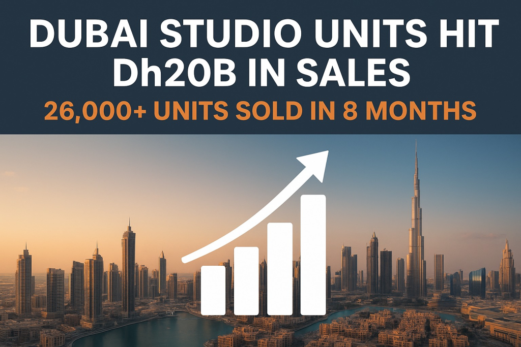 Dubai studio unit sales