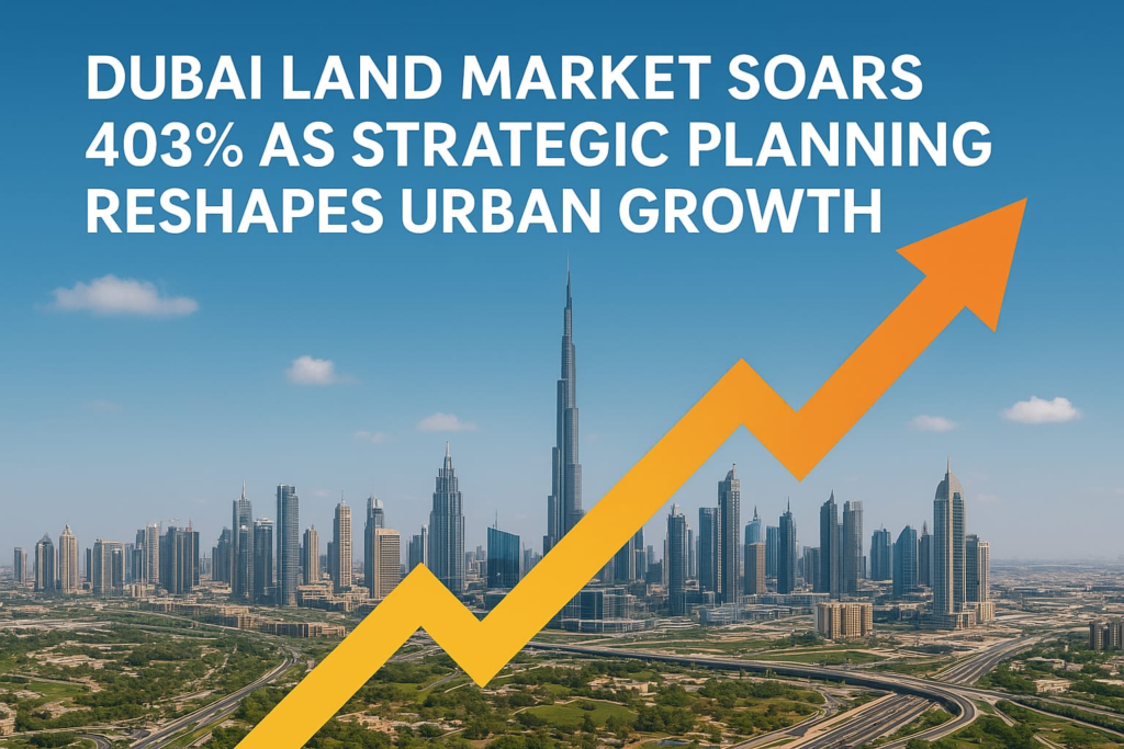 Dubai land market growth