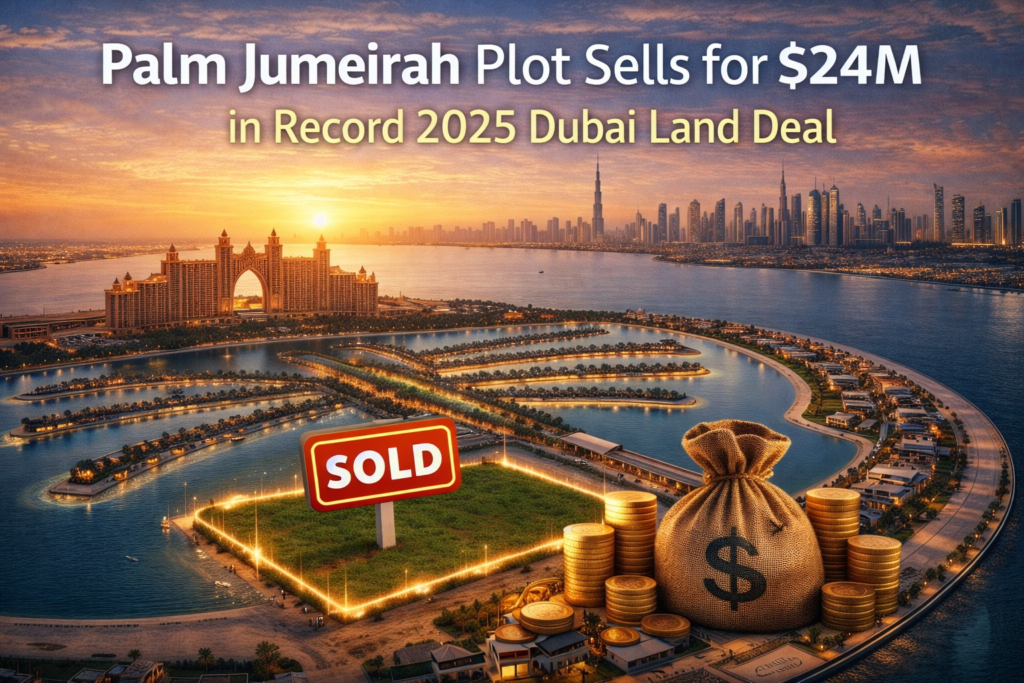 Palm Jumeirah plot sale