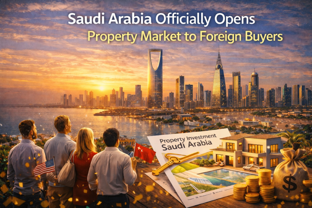 Saudi Arabia Opens Real Estate Market to Foreign Buyers
