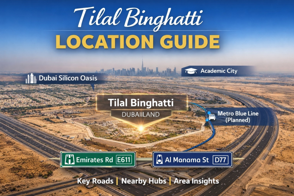Tilal Binghatii Location