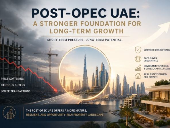UAE withdrawal from OPEC impact on Dubai real estate 2026