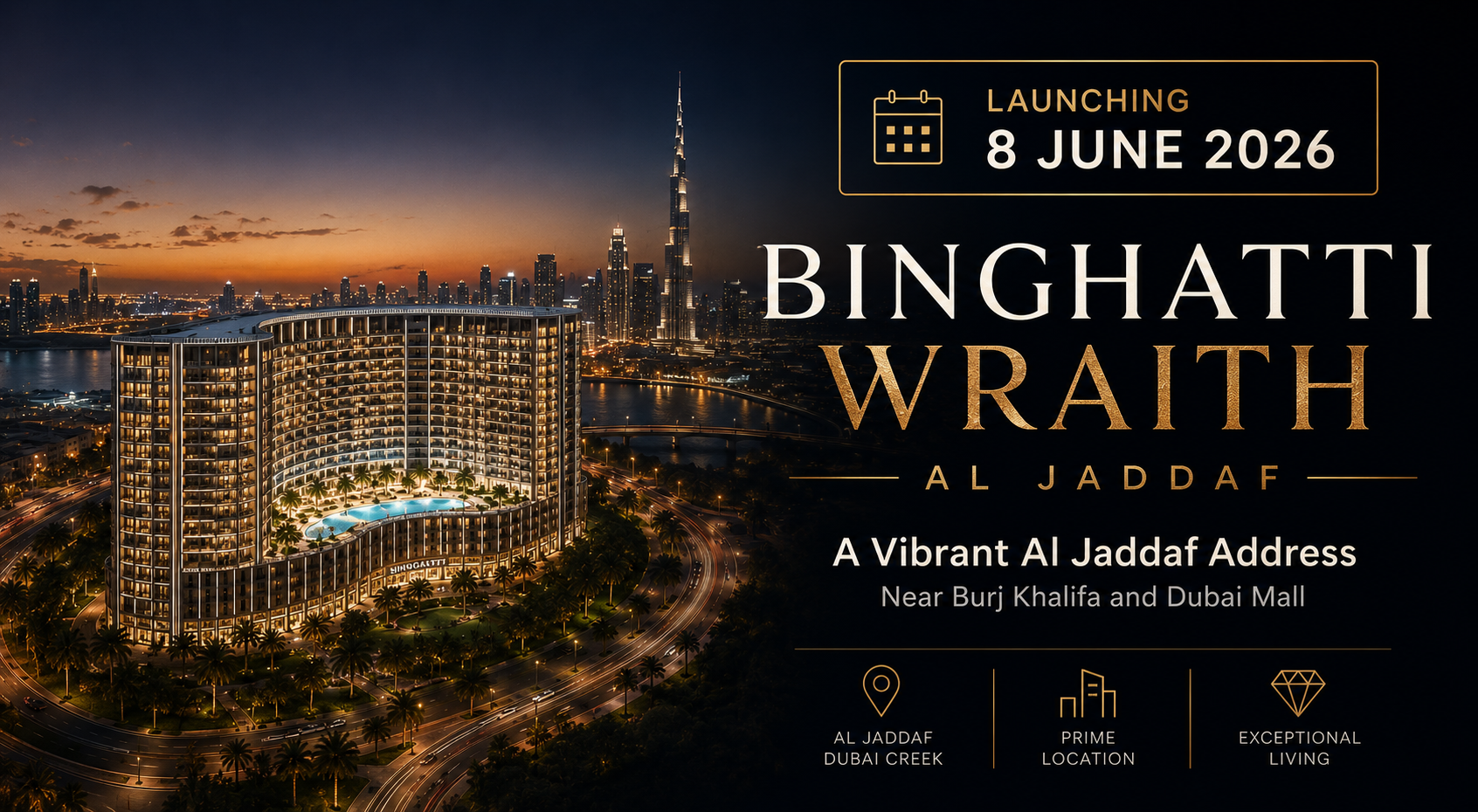 Binghatti Wraith Al Jaddaf
