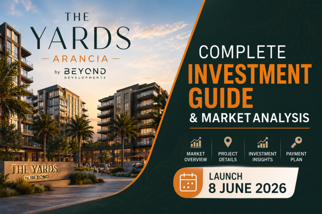 The Yards – Arancia by BEYOND Developments Complete Investment Guide & Market Analysis (Launch 8 June 2026)