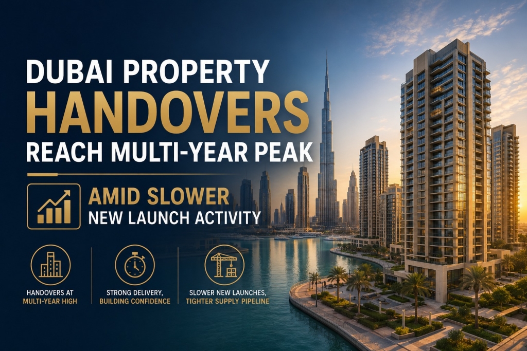 Dubai property handovers 2026
