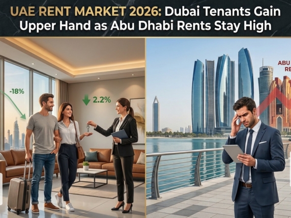 UAE Rent Market 2026 Dubai Tenants Gain Upper Hand as Abu Dhabi Rents Stay High