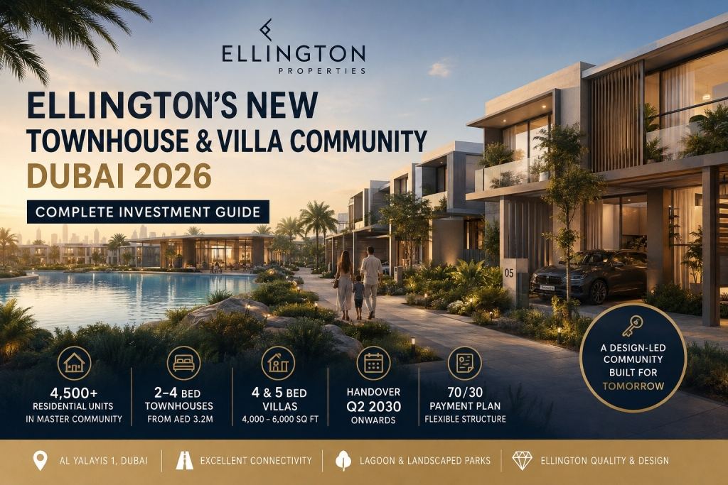 Ellington townhouse community Dubai