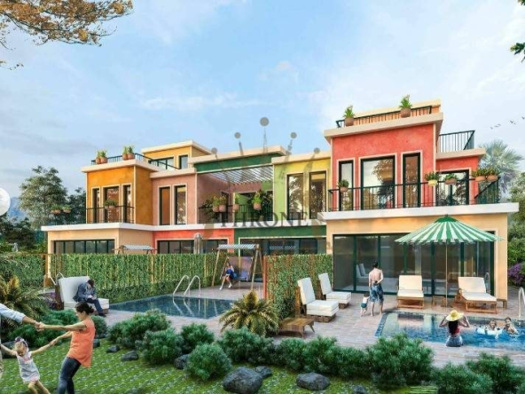 5 Bedroom Townhouse for Sale in Damac Lagoons - Photo 1 | Throne Properties