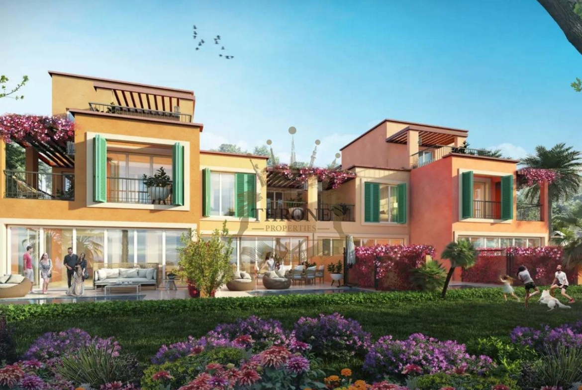 5 Bedroom Townhouse for Sale in Damac Lagoons - Photo 1 | Throne Properties
