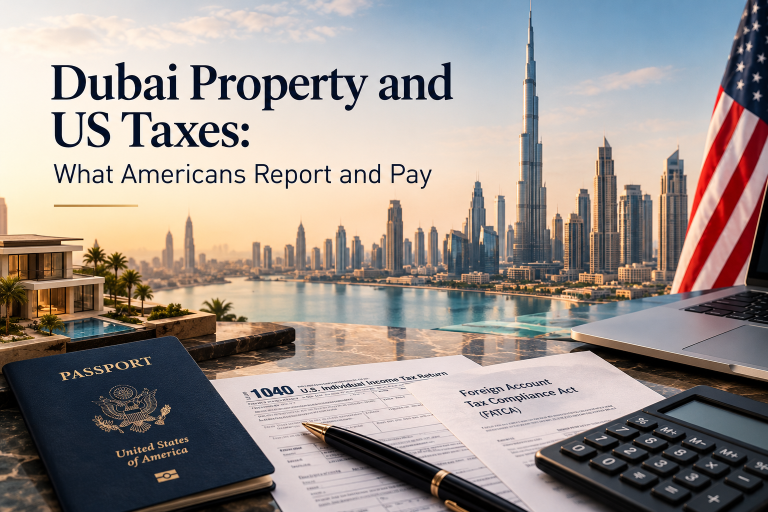 Dubai Property and US Taxes: What Americans Report and Pay