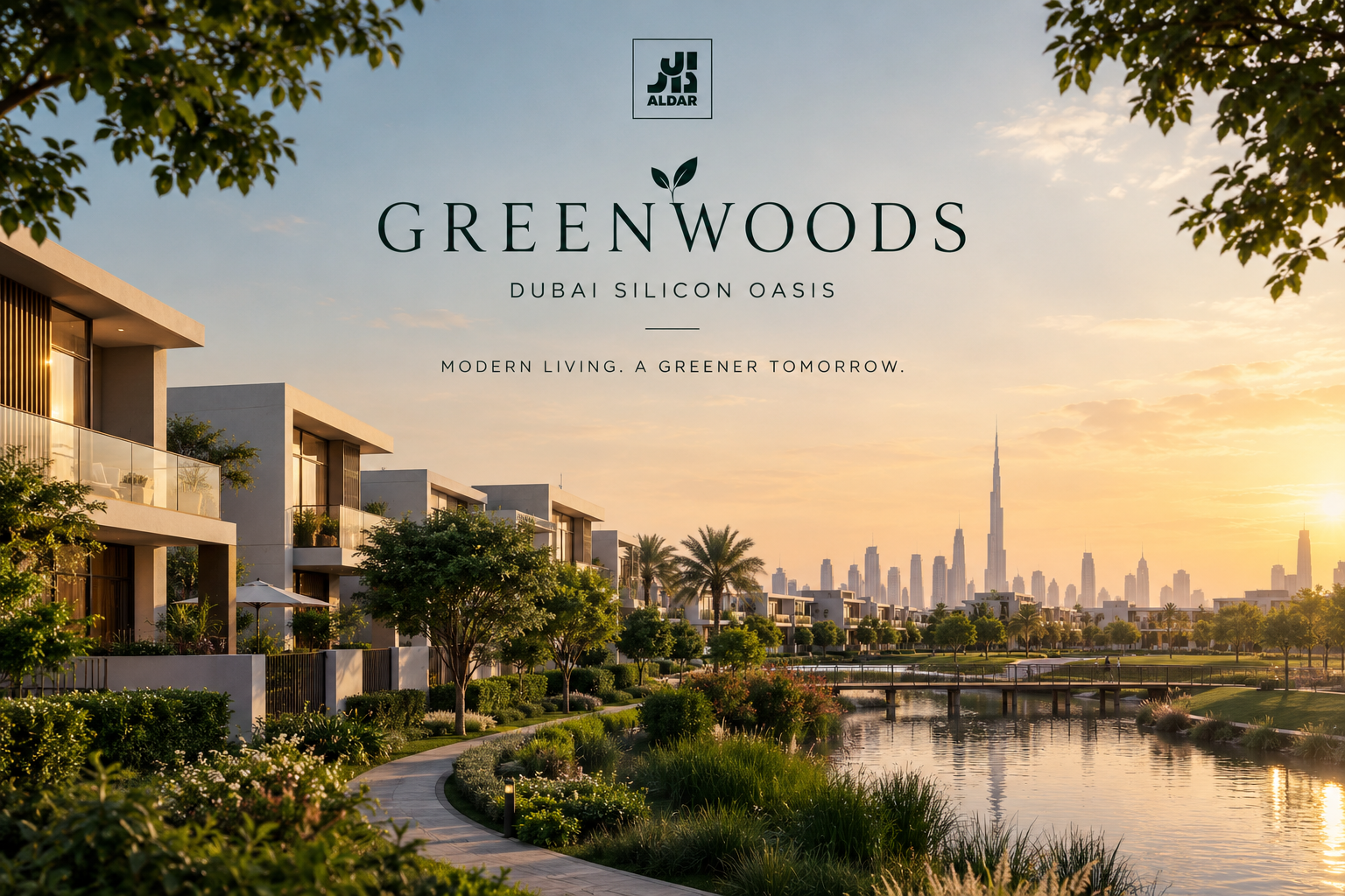 Greenwoods by Aldar in Dubai Silicon Oasis