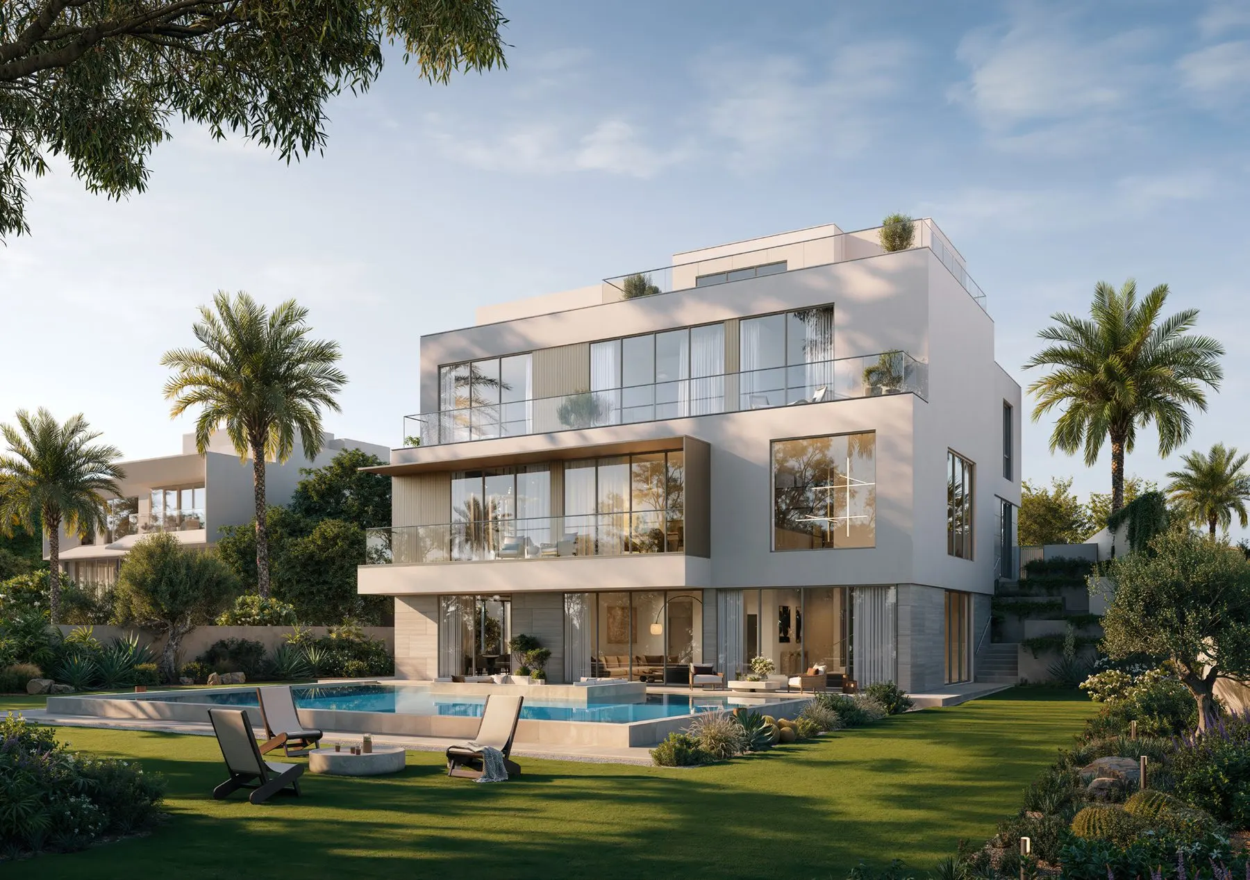 Palace Villas Ostra villa with pool and garden at The Oasis by Emaar