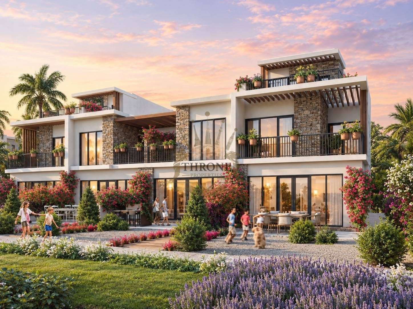 4 Bedroom Townhouse for Sale in Damac Lagoons - Photo 2 | Throne Properties