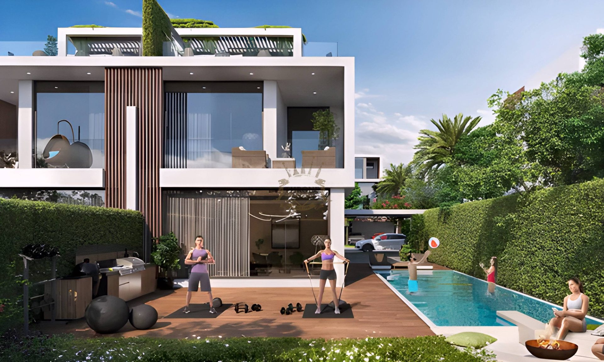 5 Bedroom Villa for Sale in DAMAC Hills 2 (Akoya by DAMAC) - Photo 2 | Throne Properties